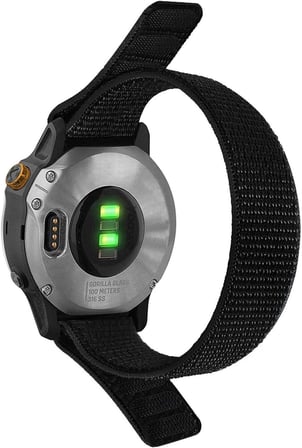 Garmin Fenix 6X Pro Kordon Hasır Kumaş UltraFit Nylon Yedek Kayış -parent