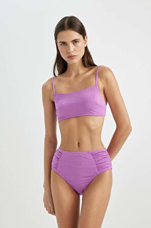 DeFacto Fall in Love Regular Fit Parlak Kumaş Bikini Üstü B7475AX24SMPR442