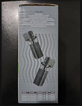 Venusaqua Vs-410F Akvaryum Iç Filtresi 400 Lt/h 4W