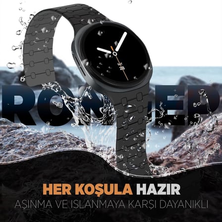 Samsung ile Uyumlu [2025] Magnex Loop Kordon Galaxy Watch 8 44mm/40mm/Classic 46mm için Güçlü Manyetik Tasarımlı Galaxy Watch 8 Kordonu 1.Sınıf Soft Silikon Watch 8 Classic Kordonu
