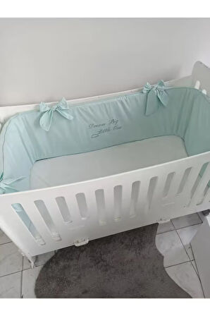  Ege Home Dream Big Little One Nakışlı Süngerli Beşik Yan Koruma 
