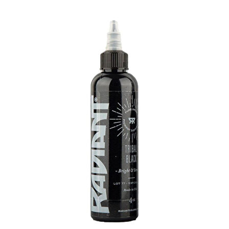 Tribal Black - Radiant Tattoo Dövme Boyası  - 4oz/120ml