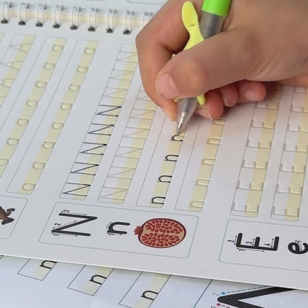 Yeni Müfredata Uygun Öğrenciler Için Türkçe Sihirli Yazı Defter Seti Ile Yazma Öğreniyorum