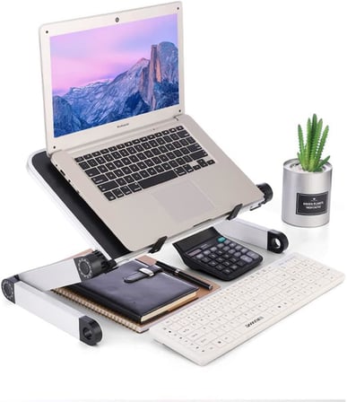 Hobimtek Metal Ayarlanabilir Kitap Okuma Standı Rahle Çok Amaçlı Laptop Tablet Standı , Hobimtek