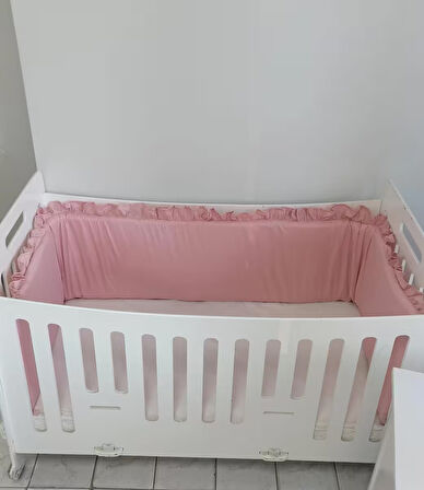  Ege Home Mia Fırfırlı Beşik Yan koruma 38×235 tek parça