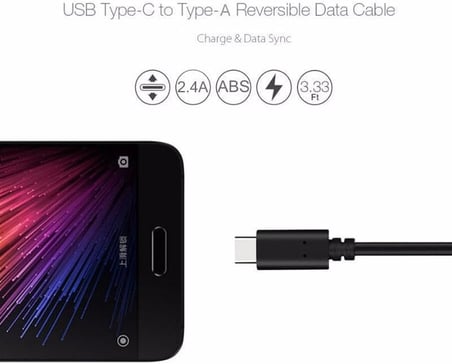 Usb Type C 3.1 To Usb 3.0 Çevirici Type-C 3.1v Hızlı Veri Aktarım Ve Şarj Kablosu Dönüştürücü Adaptör Kablosu (3 Metre) 5110