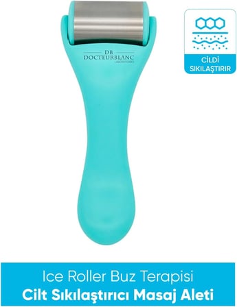 Ice Roller Buz Terapisi Cilt Sıkılaştırıcı Masaj Aleti (Turkuaz)