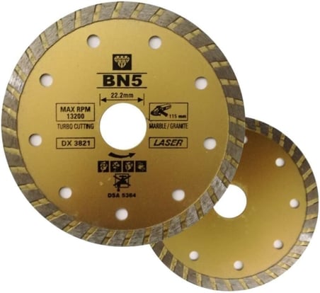 Ahşap Kesici Mermer Fayans Kesme 115 Mm Disk Seti Spiral Taşlama Kesici Diskleri