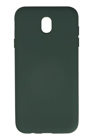 Samsung Galaxy J7 Pro / J730 Kılıf Nano içi Kadife Silikon - Koyu Yeşil