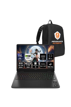 Omen Slim 16 Ultra 7 255H 32GB 2TB SSD RTX5060/8GB 16" WUXGA 165Hz 3 ms IPS W11P Gaming Laptop
