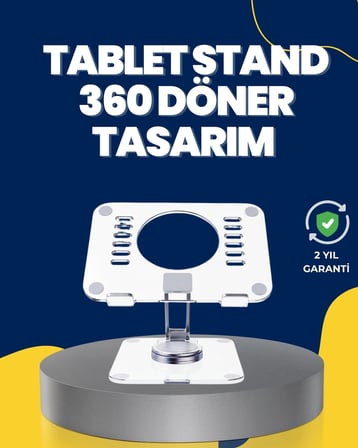 Evrensel Tablet Tutucu Stand Oyun Ve Video İzleme İçin