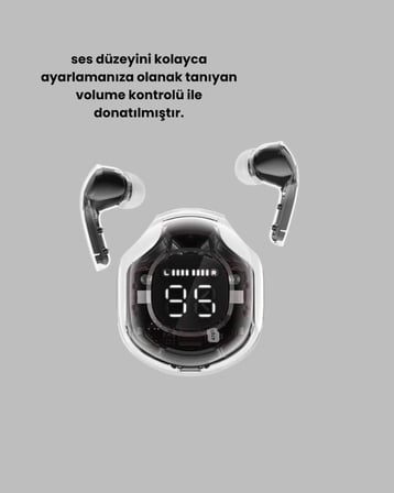 Kablosuz Şarj Destekli Hafif Ve Güçlü Kulaklık