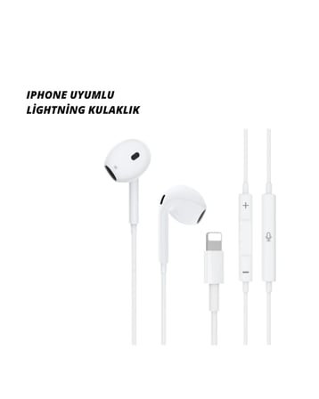 İphone 14 Ve Altındaki Modellerle Uyumlu Kablolu Kulaklık
