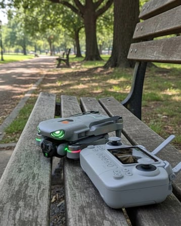 Ekranlı Kumandalı Drone Engel Algılamalı Kolay Kontrol