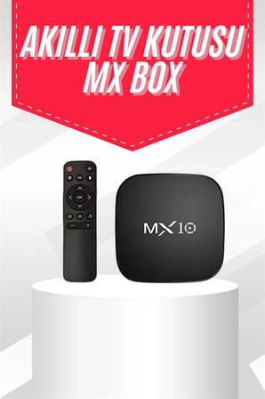 Mx Box Android Tv Media Sound 4k Ultra Hd Görüntü Kaliteli