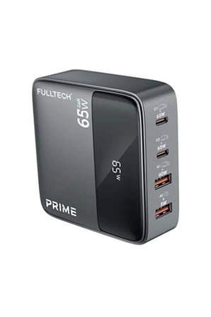 65w Masaüstü 4 Portlu Hızlı Şarj Cihazı İstasyonu 2xusb-a, 2xtype-c Giriş,1,5 Mt. Kablo