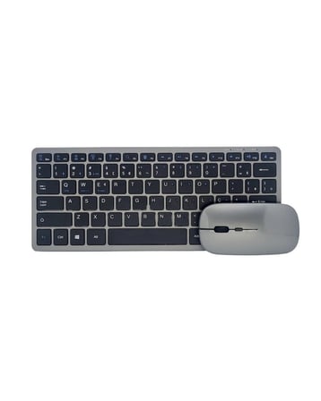 Telefon Tablet Ve Bilgisayar Uyumlu Kablosuz Klavye Mouse Kombini