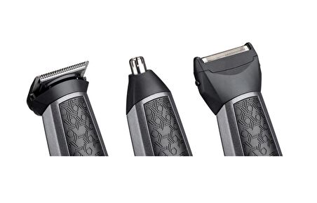 BaByliss MT727E Carbon Titanium 10 Başlıklı Yüz ve Vücut Bakim Kiti