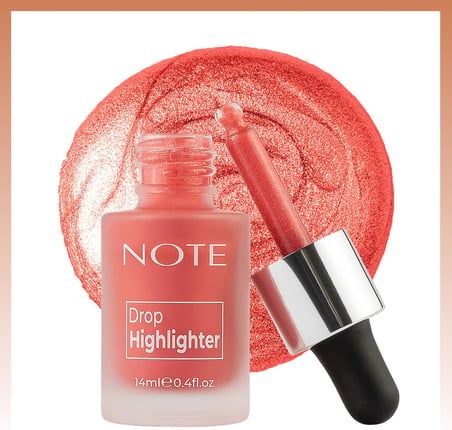 Cosmetics Drop Highlighter 01 Pearl Rose Işıltılı Likit Aydınlatıcı