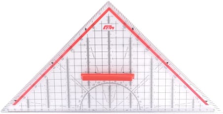 Mizy Geoderik Üçgen Cetvel TR 500