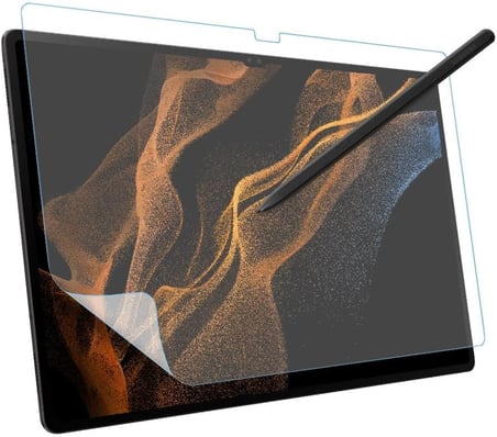 Samsung Galaxy Tab S9 Ultra 14.6 Inç SM-X910 İle Uyumlu Paper like(Kağıt Hissi) MAT 9H Nano Ekran Koruyucu