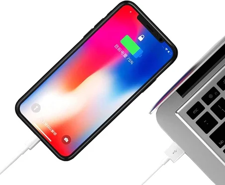iPhone iPad Lightning USB Şarj ve Data Kablosu - 3 Metre Beyaz