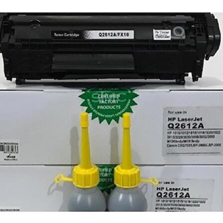 Canon Mf-4010 / Fx-10 / Fx-9 Kolay Dolan Toner 2 Li Paket