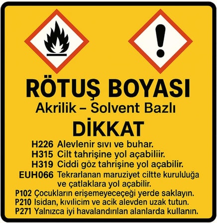 Rötuş Boyası Verniği Şeffaf Parlak Akrilik Vernik Fırçalı Set 30 Ml, vernikibtff
