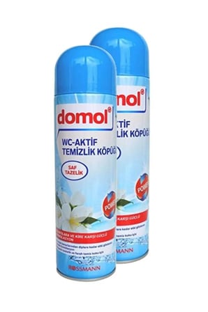 Tuvalet Temizleyici Köpük Saf Temizlik 500 ml (2 Adet)