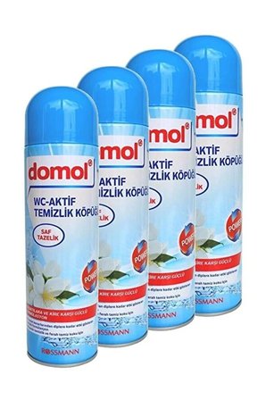 Tuvalet Temizleyici Köpük Saf Temizlik 500 ml (4 Adet)