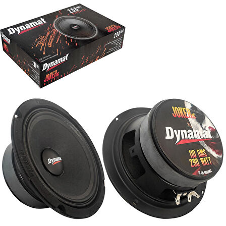 DYNAMAT JOKER-16 Oto Midrange 16cm 290 Watt 2 Adet