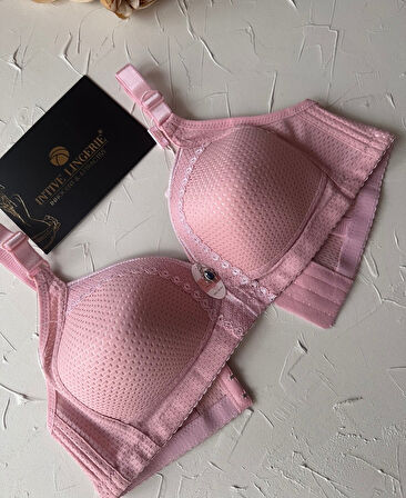 Maria Balensiz Delikli Nefes Alan Aksesuarlı Yandan Destekli Kalın Askılı C Cup Toparlayıcı Sütyen