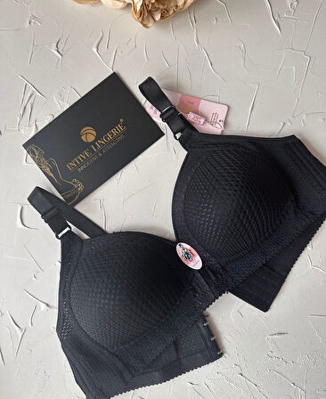 Maria Balensiz Delikli Nefes Alan Aksesuarlı Yandan Destekli Kalın Askılı C Cup Toparlayıcı Sütyen