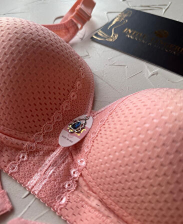 Maria Balensiz Delikli Nefes Alan Aksesuarlı Yandan Destekli Kalın Askılı C Cup Toparlayıcı Sütyen