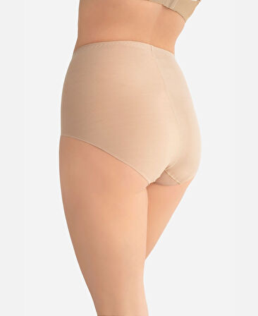 NBB Karın Toparlayan Lazer Kesim Yüksek Bel Külot Korse