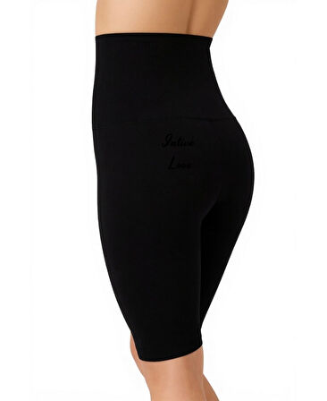 NBB Yüksek Bel Diz Üstü Göbek Altı Toparlayıcı İz Yapmaz Paçalı Korse Tayt