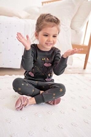 Pamuklu Balerin Pijama Takımı