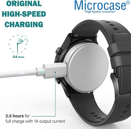 Huawei Watch GT 5 41mm / GT 5 46mm / GT 5 Pro 46mm için Ayrılabilen Tasarım Manyetik Şarj Kablosu - AL2815
