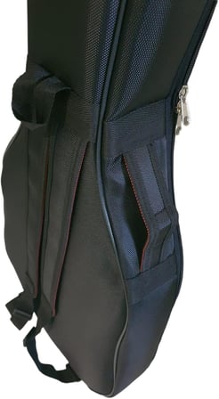 PANDURA MÜZİK PANDURA MÜZİK Profesyonel SU GEÇİRMEZ 20 MM PEDLİ Gigbag Akustik Gitar Kılıfı Siyah