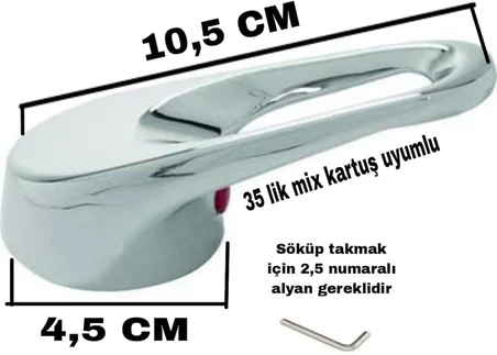 AÇ KAPA MİX 35 LIK BATARYA AÇ KAPA KOLU