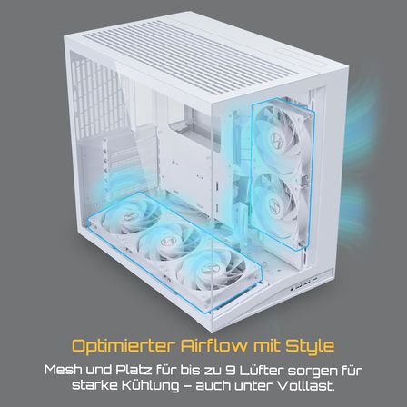 O11 Dynamic Flow Mini V2 Mid Tower mATX Kasa Beyaz (G99.O11DMIV2FW.00)