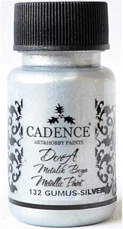 DORA METALİK BOYA GÜMÜŞ 50ML