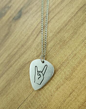 Deep Purple müzik grubu pena çift taraflı kolye