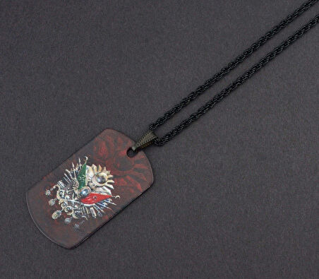 Osmanlı Devlet Arması Künye Kolye