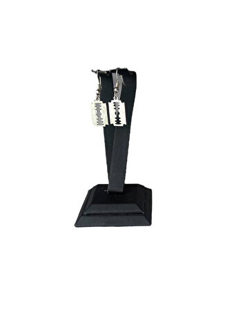 Jilet  Figürlü Tıraş Bıçağı Unisex Küpe
