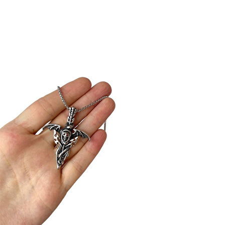 Ölüm Meleği Gotik Kolye