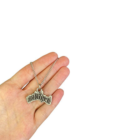 Motorhead Yazılı Kolye