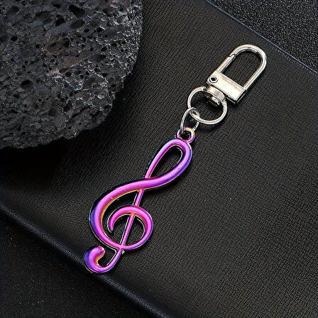 Sol Anahtar Melodi Bukalemun Renk Anahtarlık