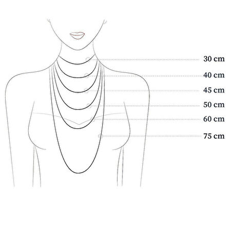 Kalp Kilit İkili Kolye Çift 60cm Gümüş Kaplama