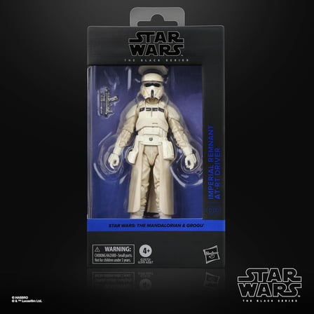 The Black Series Imperial Remnant AT-RT Driver, The Mandalorian &amp; Grogu Premium Koleksiyon 6 İnç Aksiyon Figürü